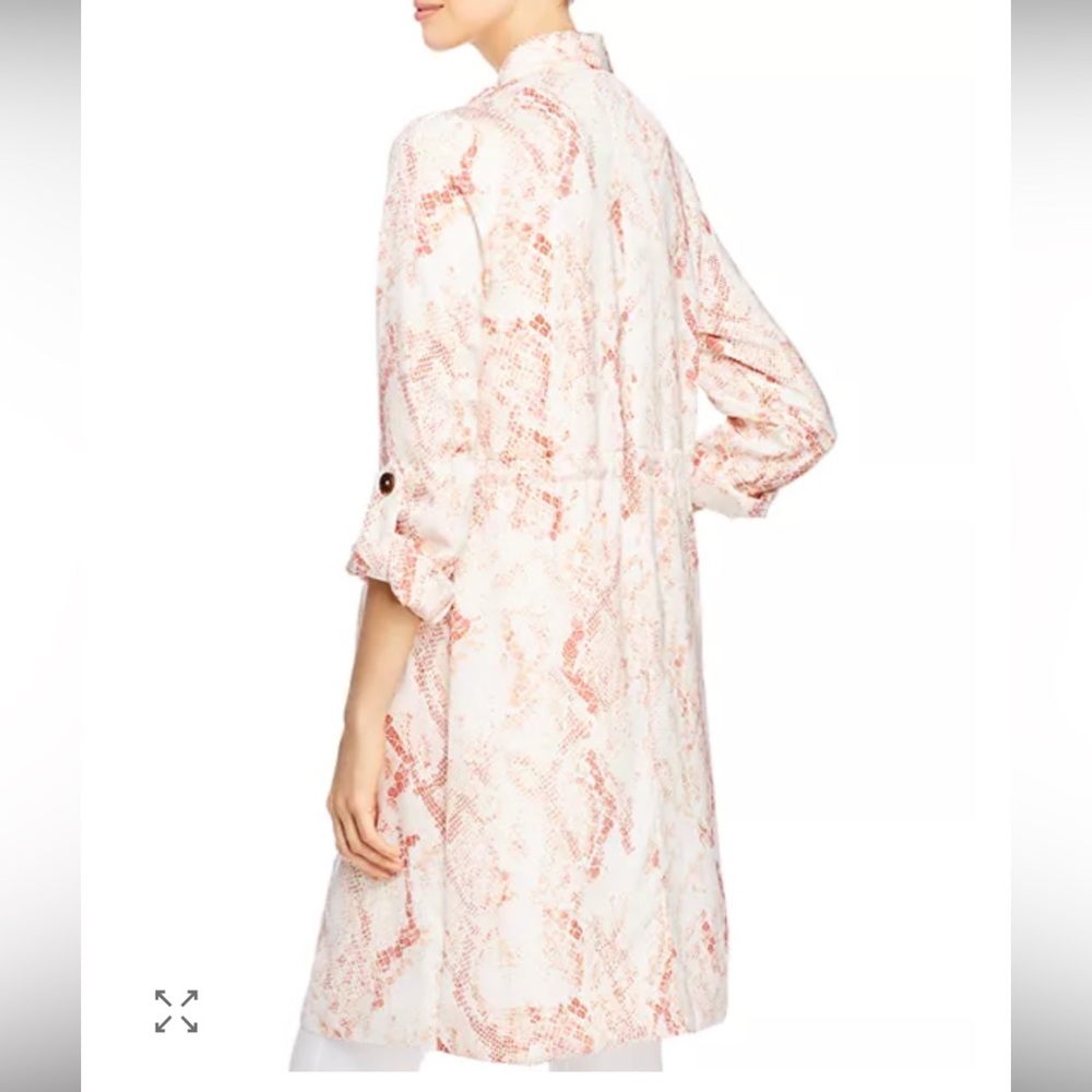 Donated - CUPCAKES & CASHMERE | Neptune Satin Trench Coat - Picture 5 of 7